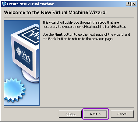 Virtualbox install 1