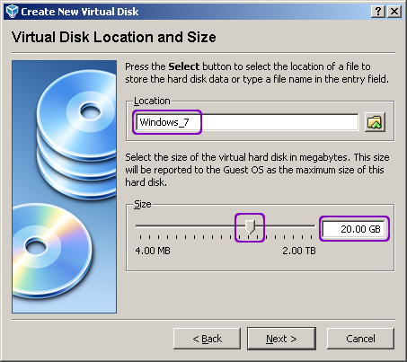 Virtualbox install 7