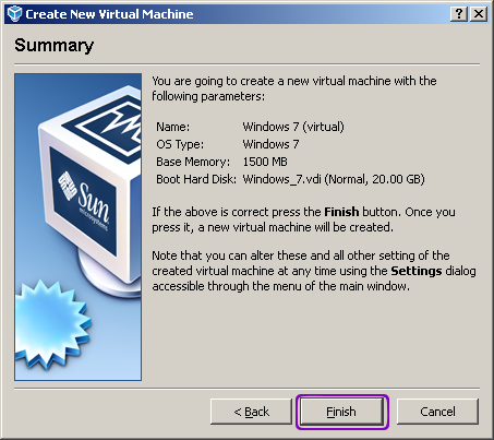 Virtualbox install 9